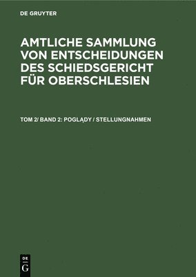bokomslag Pogl?dy / Stellungnahmen