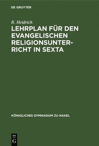 bokomslag Lehrplan Fr Den Evangelischen Religionsunterricht in Sexta