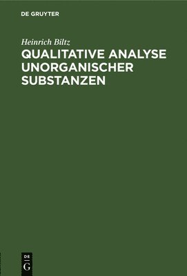 Qualitative Analyse Unorganischer Substanzen 1