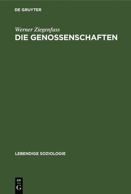 Werner Ziegenfuss - Genossenschaften, Inbunden