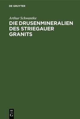 bokomslag Die Drusenmineralien Des Striegauer Granits
