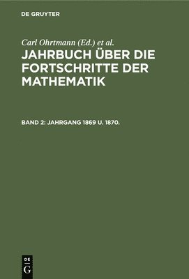 Jahrgang 1869 U. 1870. 1