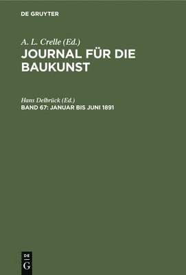 Hans Delbrück - Januar Bis Juni 1891, Inbunden
