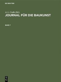 bokomslag Journal Fr Die Baukunst. Band 7