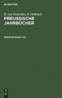 bokomslag Register Band 1-25