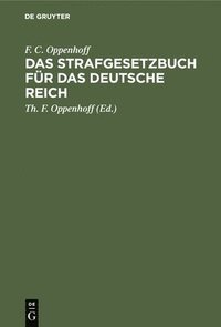 bokomslag Das Strafgesetzbuch Fr Das Deutsche Reich