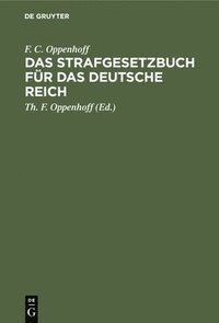 bokomslag Das Strafgesetzbuch Für Das Deutsche Reich