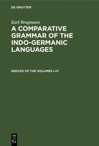 bokomslag Indices of the Volumes I-IV