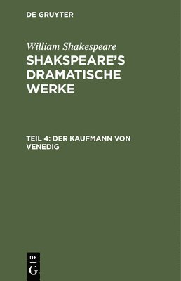 Der Kaufmann Von Venedig 1