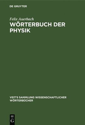 Wrterbuch Der Physik 1