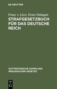 bokomslag Strafgesetzbuch Für Das Deutsche Reich