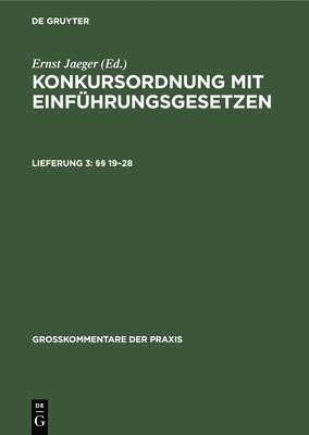 bokomslag §§ 19-28