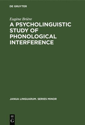 A Psycholinguistic Study of Phonological Interference 1