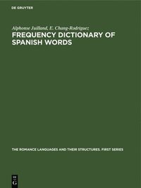 bokomslag Frequency Dictionary of Spanish Words