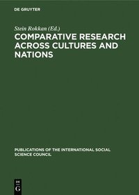 bokomslag Comparative Research across Cultures and Nations