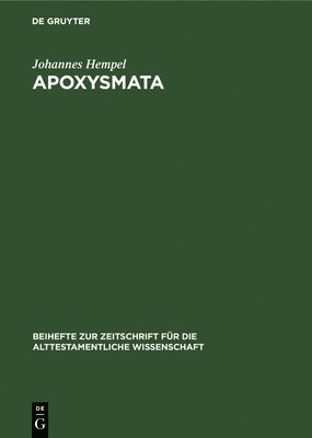 Apoxysmata 1
