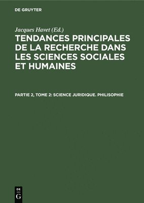 Science Juridique. Philisophie 1