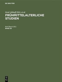 bokomslag Frühmittelalterliche Studien. Band 20