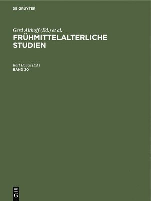 bokomslag Frühmittelalterliche Studien. Band 20