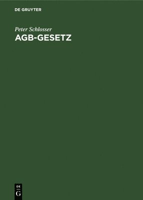 Agb-Gesetz 1