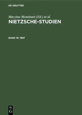 Günter Abel, Werner Stegmaier - 1987, Inbunden