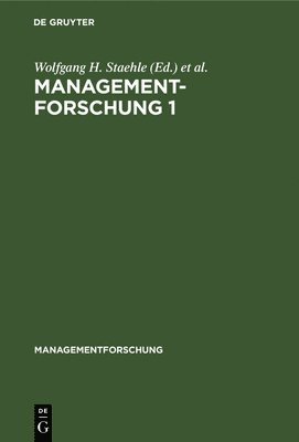 Managementforschung 1 1