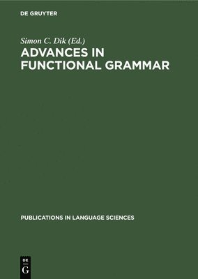 bokomslag Advances in Functional Grammar