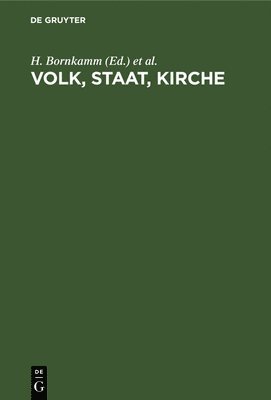 Volk, Staat, Kirche 1