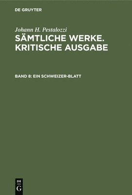 bokomslag Schweizer-Blatt