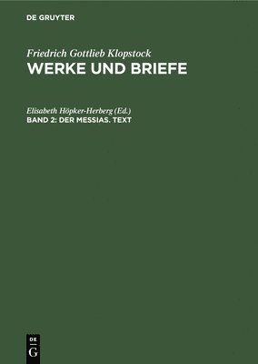 Elisabeth Höpker-Herberg - Messias. Text, Inbunden