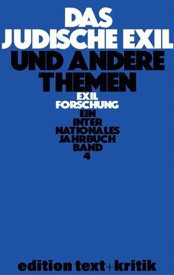 Das Jüdische Exil Und Andere Themen 1