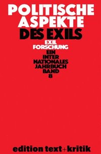 bokomslag Politische Aspekte Des Exils