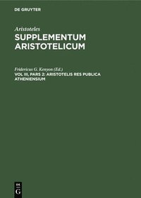 bokomslag Aristotelis Res Publica Atheniensium