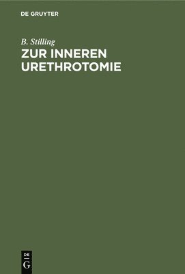 bokomslag Zur Inneren Urethrotomie