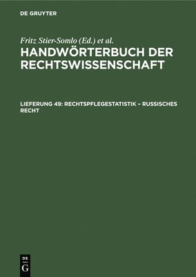 Rechtspflegestatistik - Russisches Recht 1