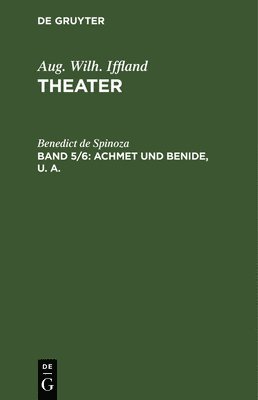 Achmet Und Benide, U. A.
