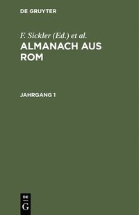 bokomslag Almanach Aus Rom. Jahrgang 1