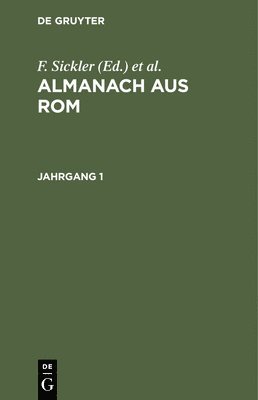 Almanach Aus Rom. Jahrgang 1 1