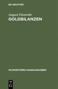 bokomslag Goldbilanzen