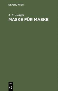 bokomslag Maske Für Maske