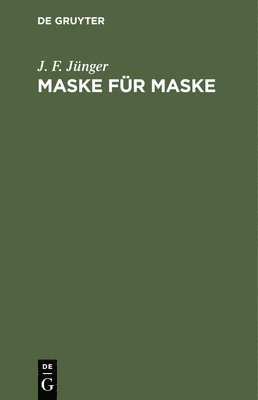 bokomslag Maske Für Maske