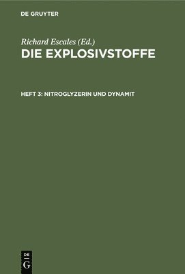 Nitroglyzerin Und Dynamit