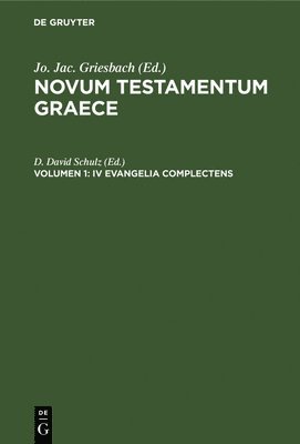 D David Schulz - IV Evangelia Complectens, Inbunden