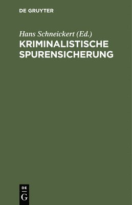 Kriminalistische Spurensicherung 1