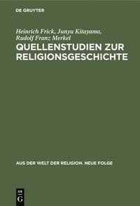 bokomslag Quellenstudien Zur Religionsgeschichte