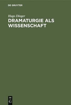 Dramaturgie ALS Wissenschaft 1