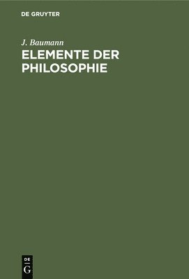 Elemente Der Philosophie