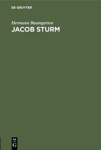 bokomslag Jacob Sturm