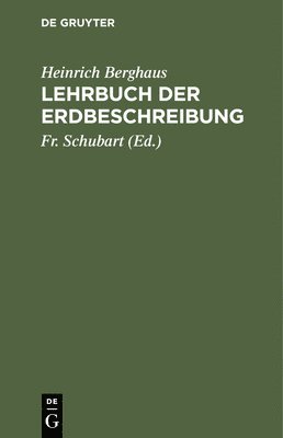 bokomslag Lehrbuch Der Erdbeschreibung