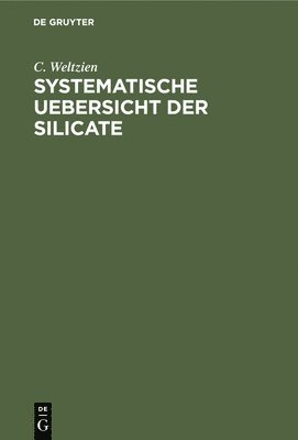 Systematische Uebersicht Der Silicate 1